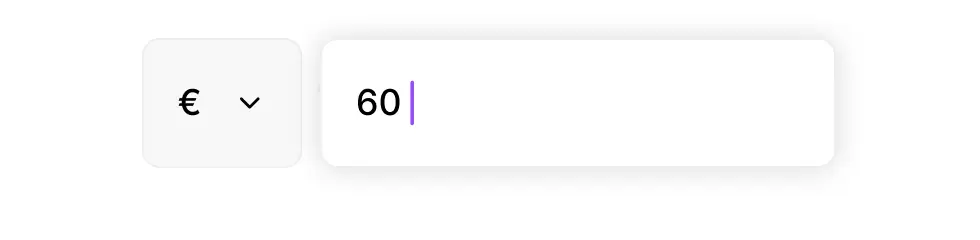 Establece un precio de compra