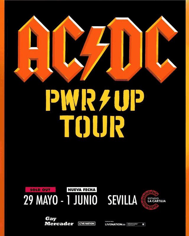 Ticket resale AC/DC Sevilla 1 de junio