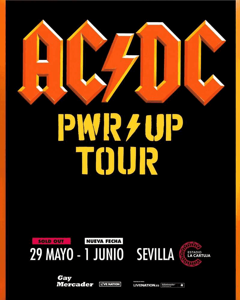 AC/DC Sevilla 1 de junio in Madrid
