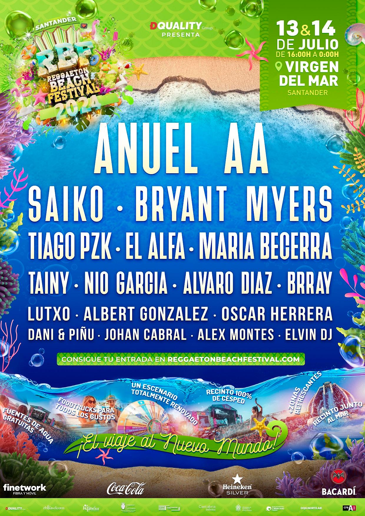 Reggaeton Beach Festival 2024 Santander