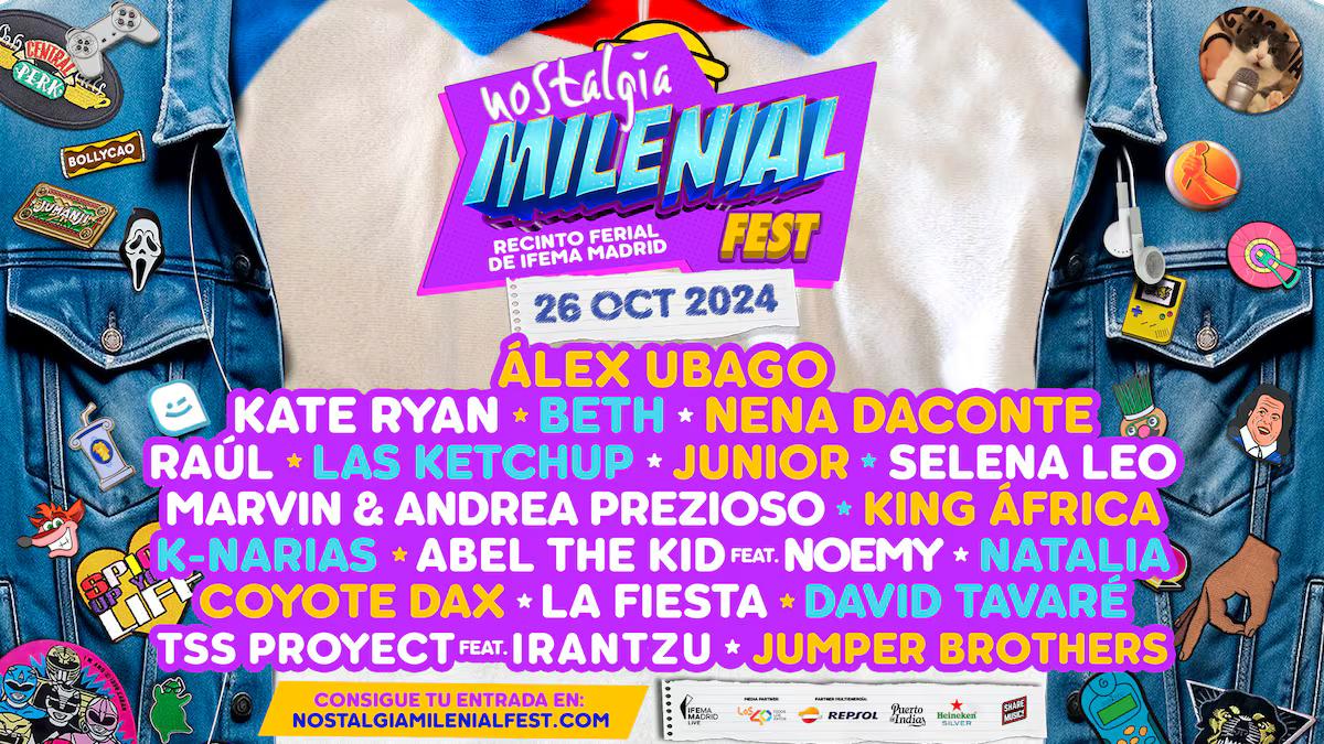 Nostalgia Milenial Fest 2024 Madrid