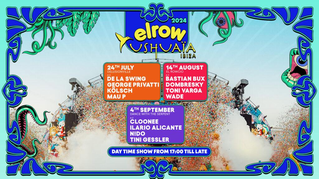 elrow Ushuaïa 14 de agosto