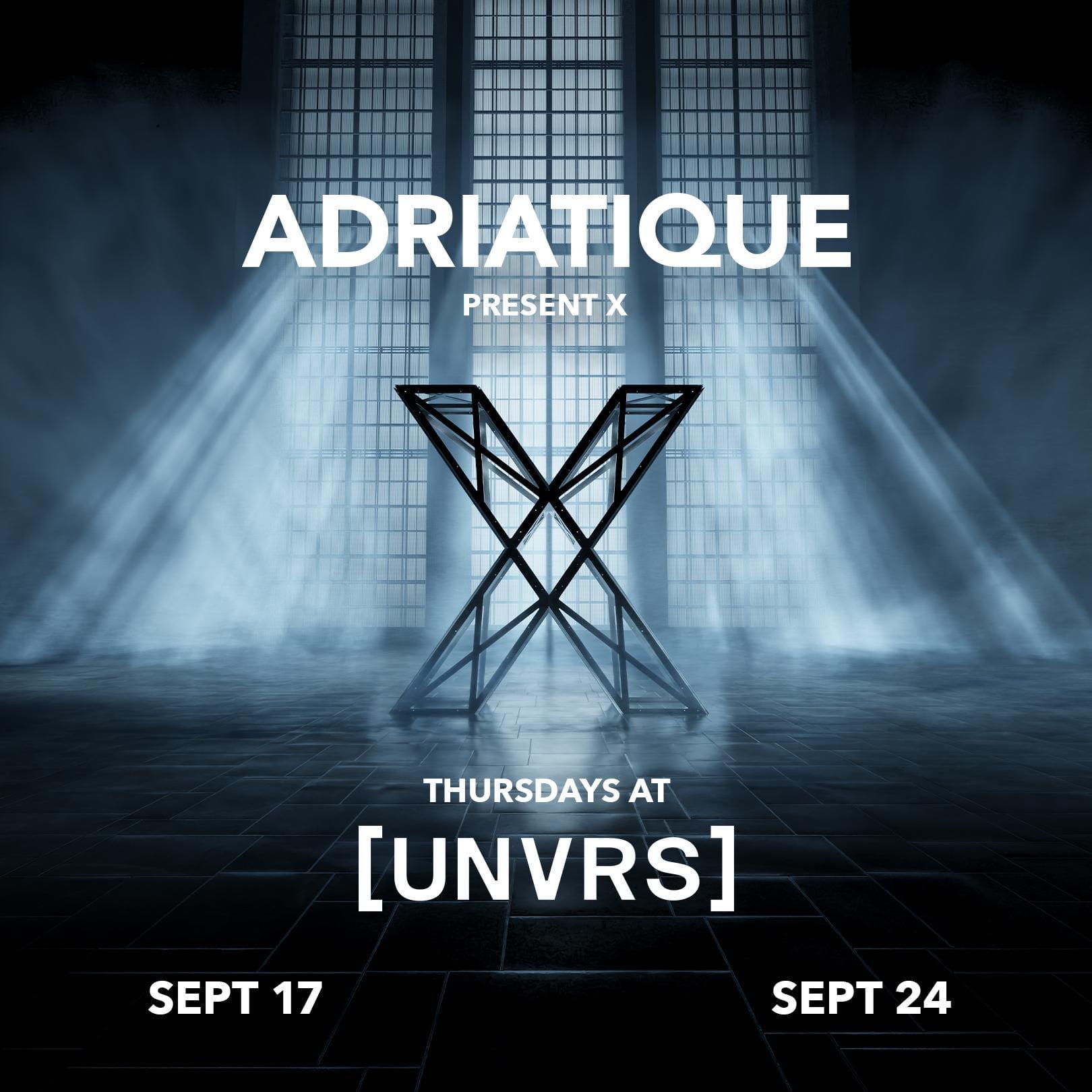 Adriatique Presents X
