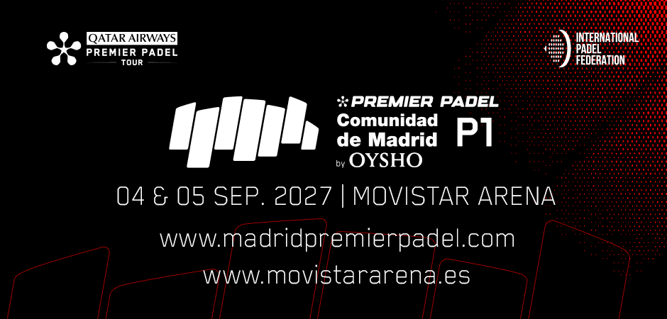 Comunidad de Madrid Premier Pádel P1 by Oysho 2027 - Final