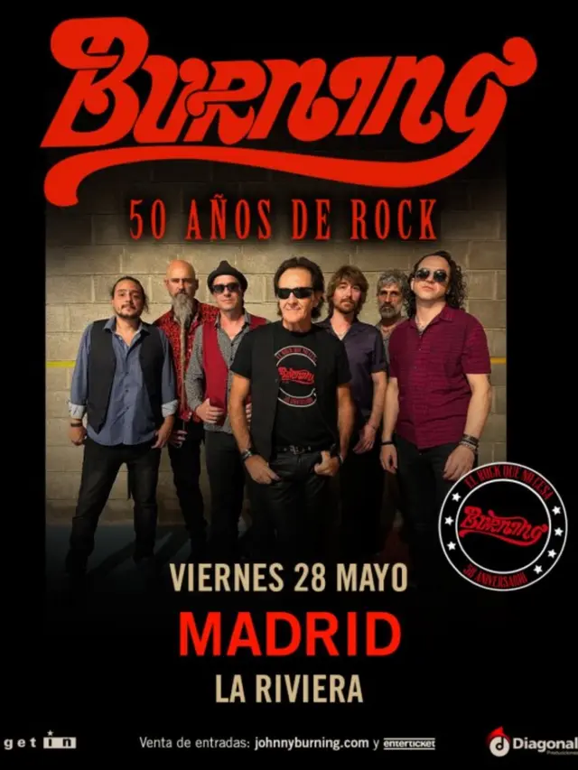 Burning - 50 años de rock
