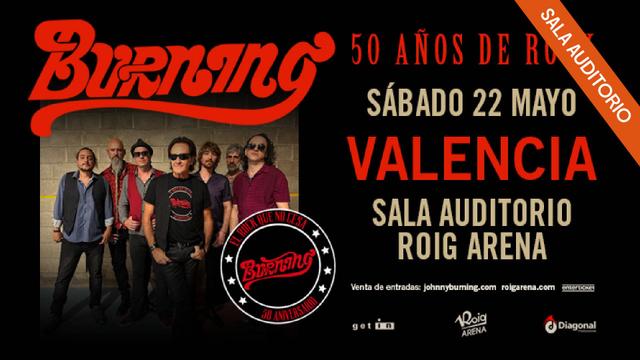 Burning - 50 años de rock