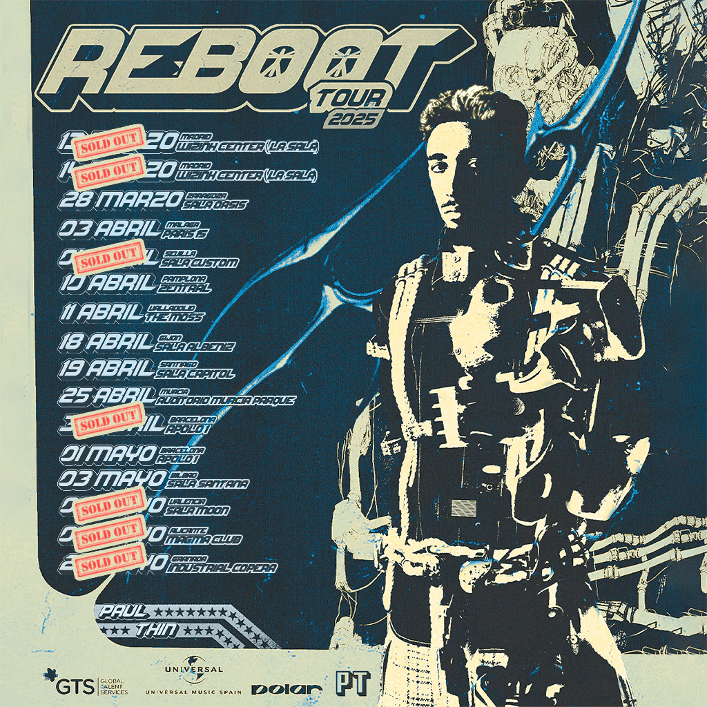 Reboot Tour: Paul Thin Alicante