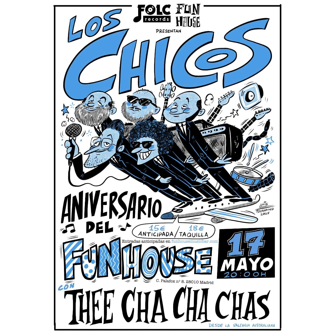 Los Chicos + Thee Cha Cha Chas
