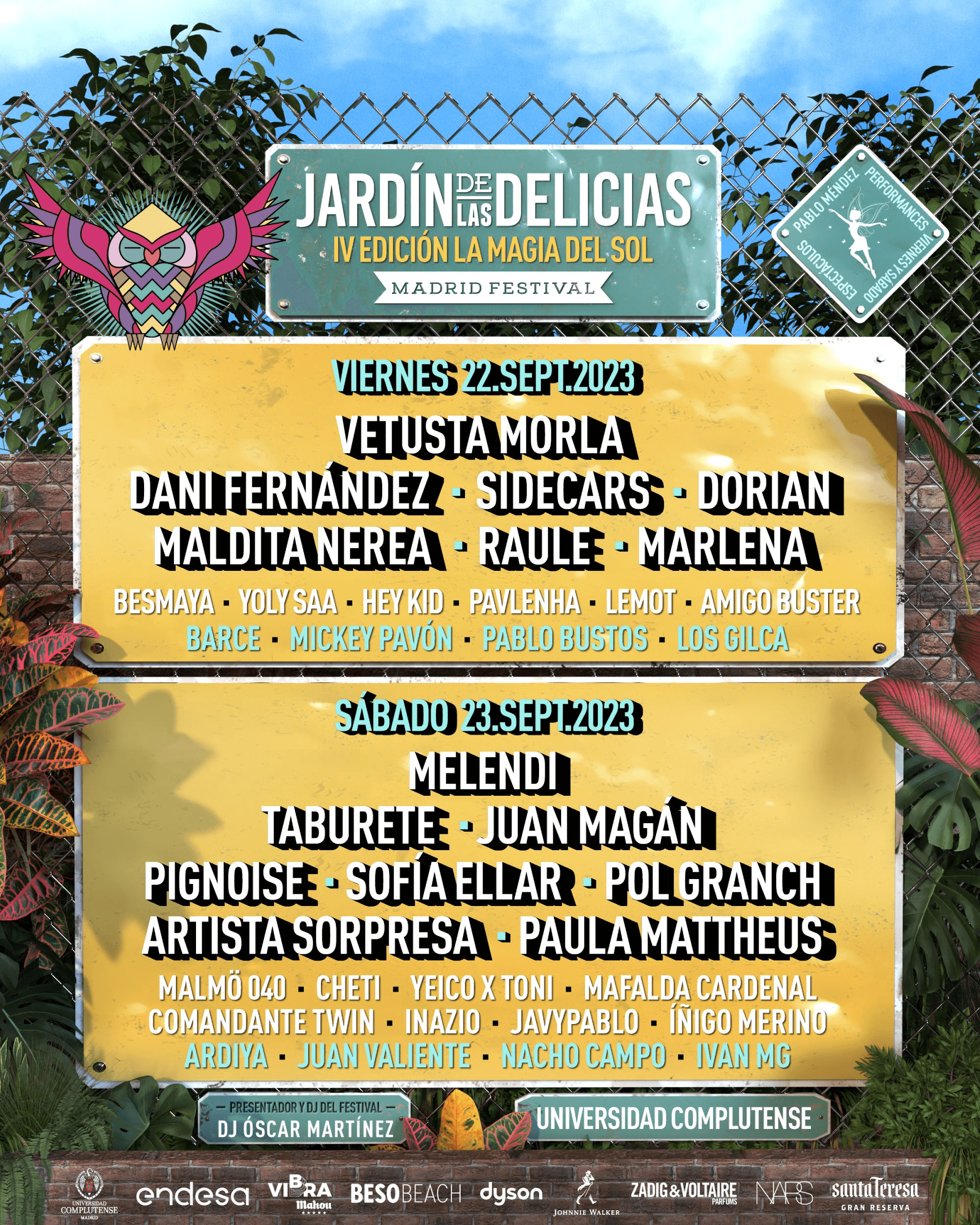 Jardin De Las Delicias Madrid Festival 2023