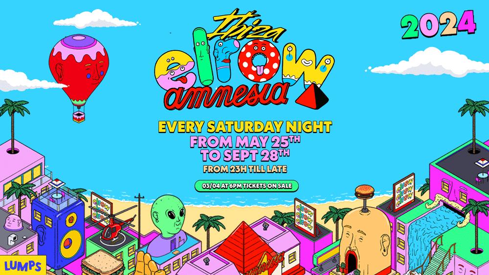 elrow Amnesia OPENING 25 de mayo