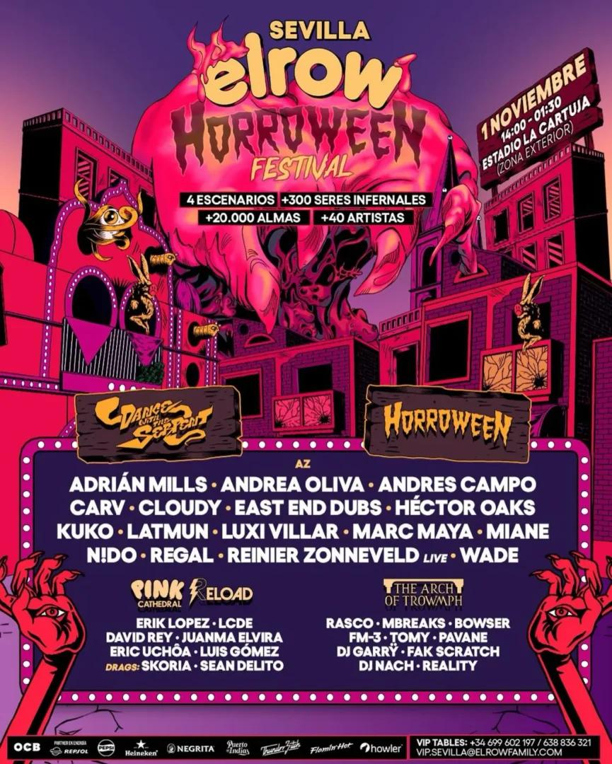 elrow Sevilla Horroween Festival 2024