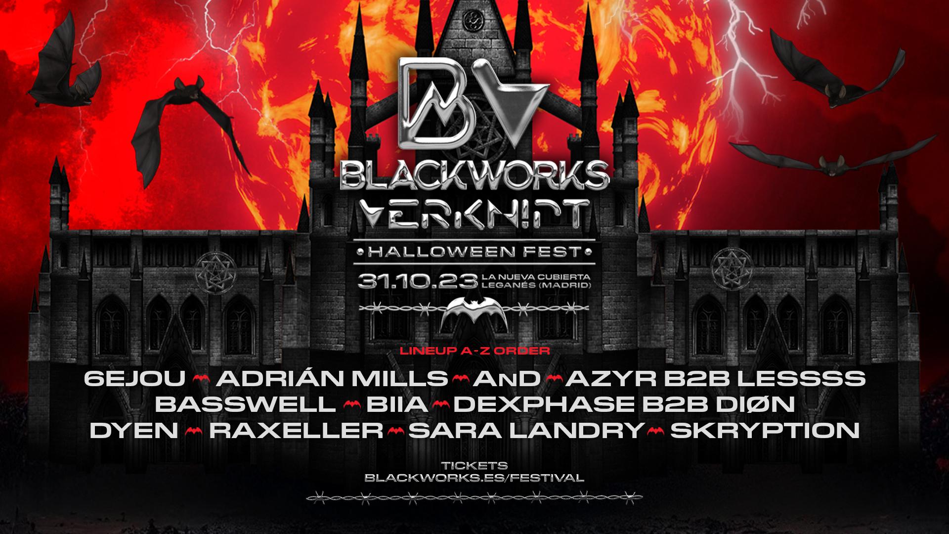 Blackworks x Verknipt Halloween 2023