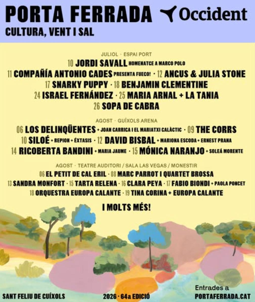 Clara Peya | Porta Ferrada 2026