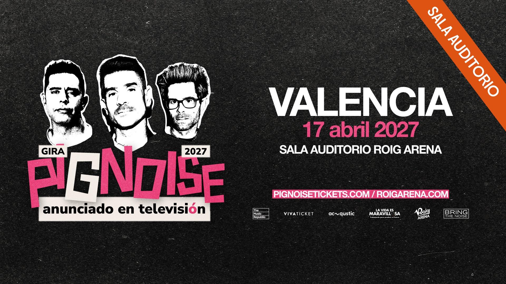 Pignoise - Anunciado en Televisión Gira 2027