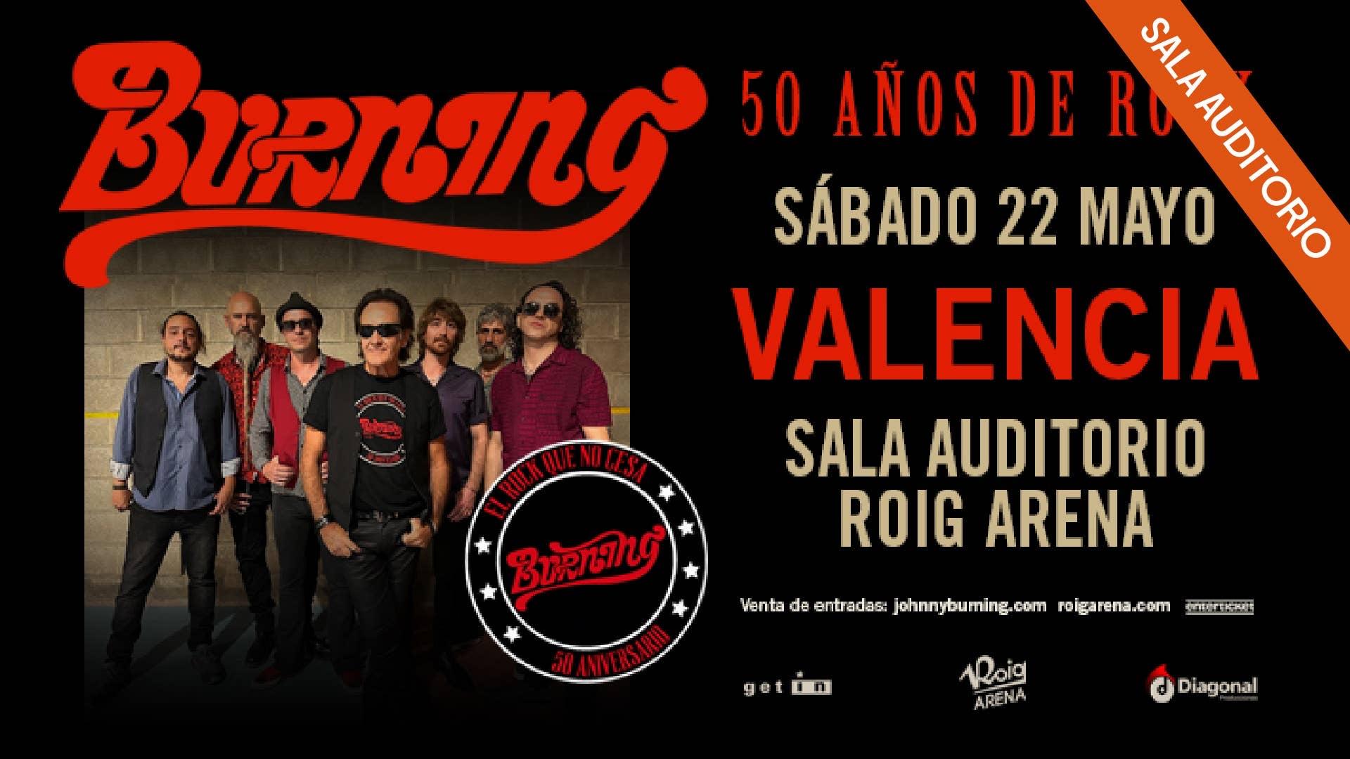 Burning - 50 años de rock
