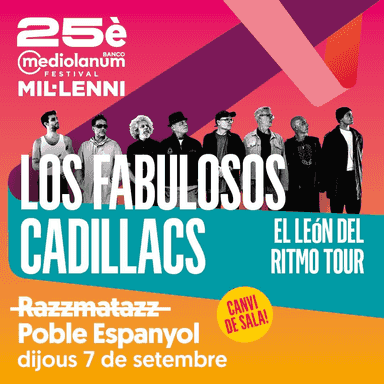 Los Fabulosos Cadillacs Barcelona en Barcelona