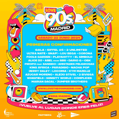 Love The 90s Festival 2024 Madrid en Madrid