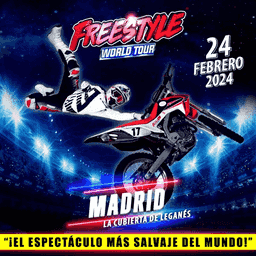 4 entradas Freestyle World Tour Madrid 24 de febrero