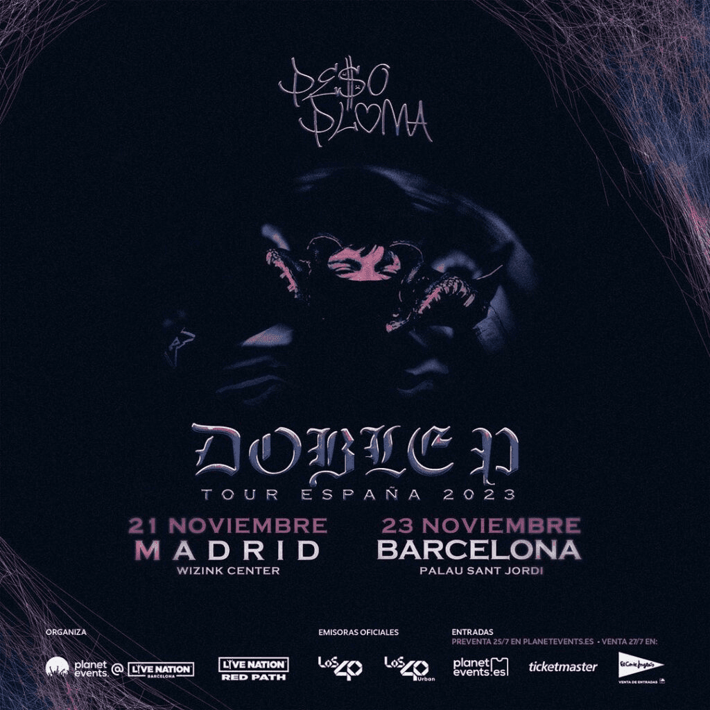 Peso Pluma Doble P Tour Madrid