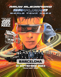 Entrada Rauw Alejandro Saturno World Tour 2023 Barcelona 1 de septiembre