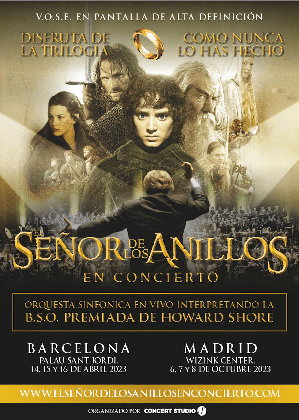 El Senor De Los Anillos En Concierto Las Dos Torres Madrid