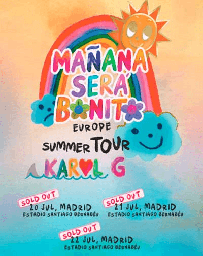 Karol G Madrid 20 de julio