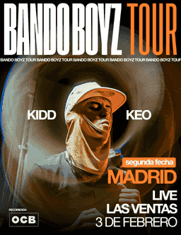 2 entradas Kidd Keo Madrid - 3/02 3 de febrero