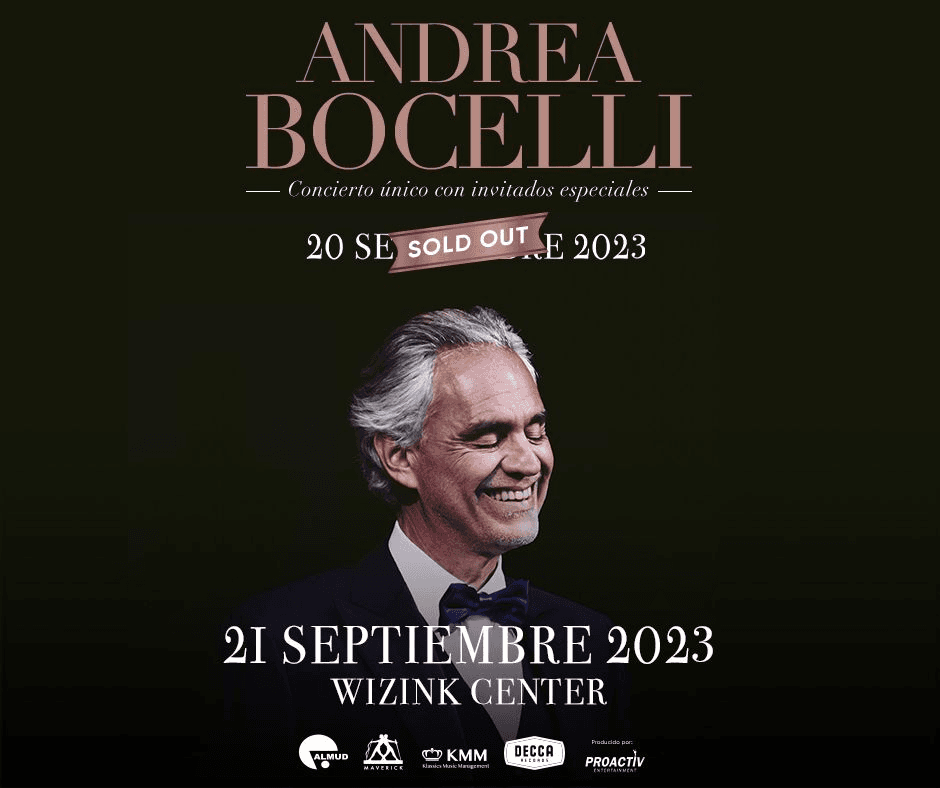 Andrea Bocelli Madrid