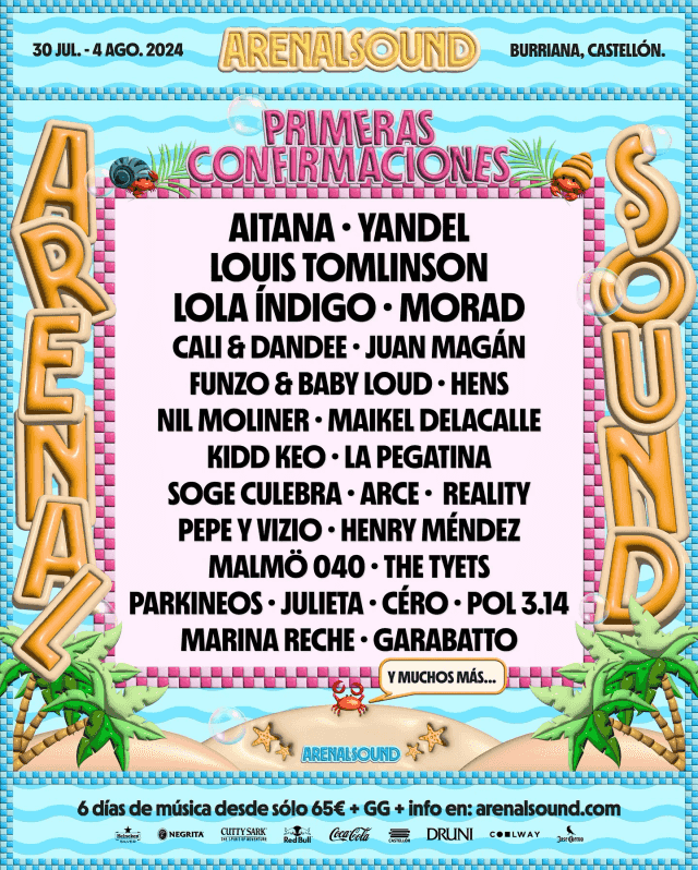 Ticket resale Arenal Sound 2024