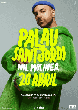 2 entradas Nil Moliner Barcelona 20 de abril