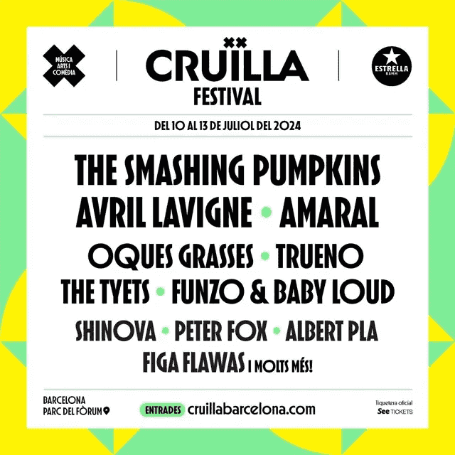 Ticket resale Cruilla Festival Barcelona 2024
