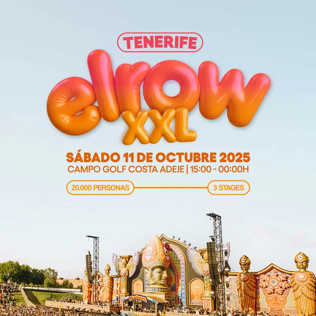 elrow XXL Tenerfie 2025