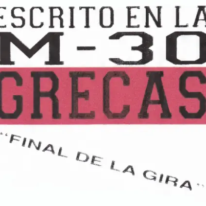 Grecas - Final De Gira