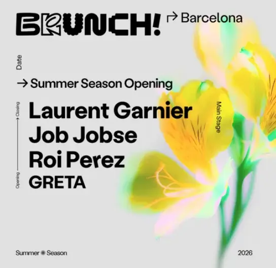 Brunch! Electronik - Summer Season Opening