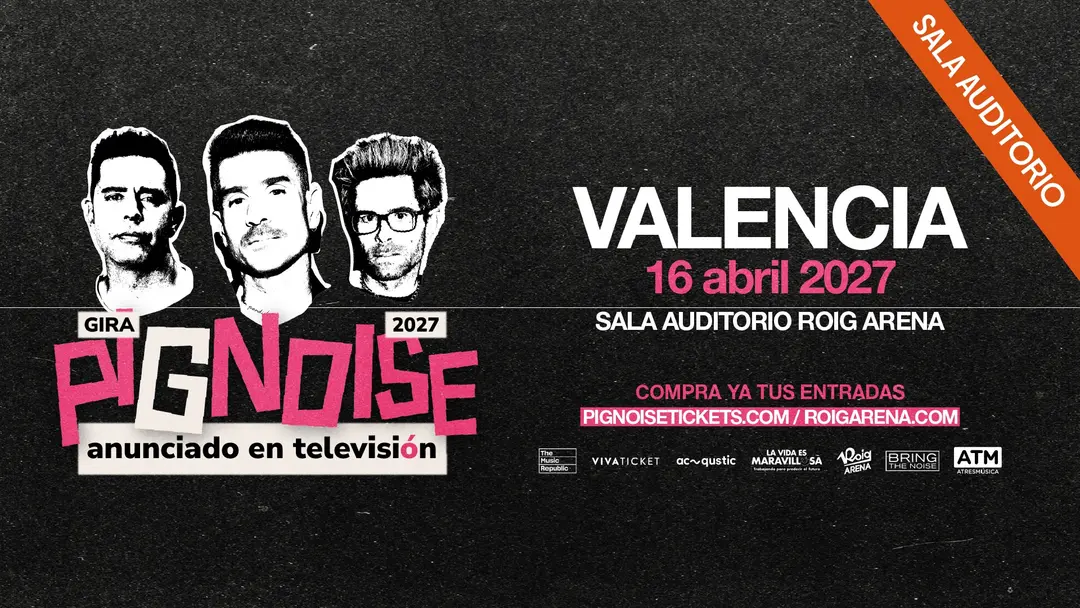 Pignoise - Anunciado en Televisión Gira 2027