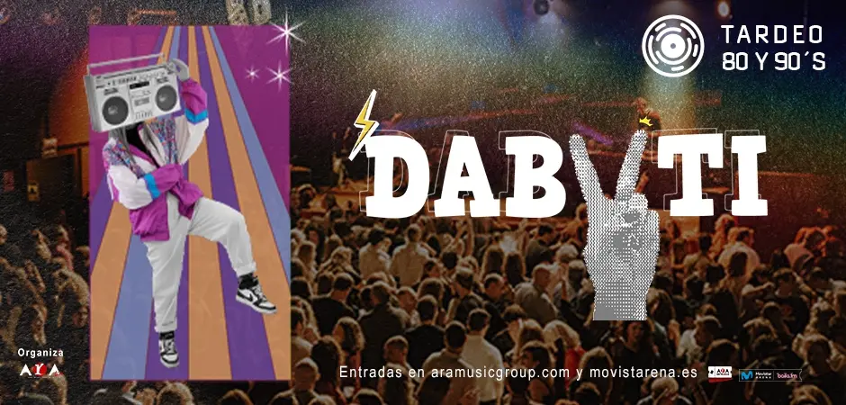 Dabuti 2026 - El tardeo de los 80 y 90
