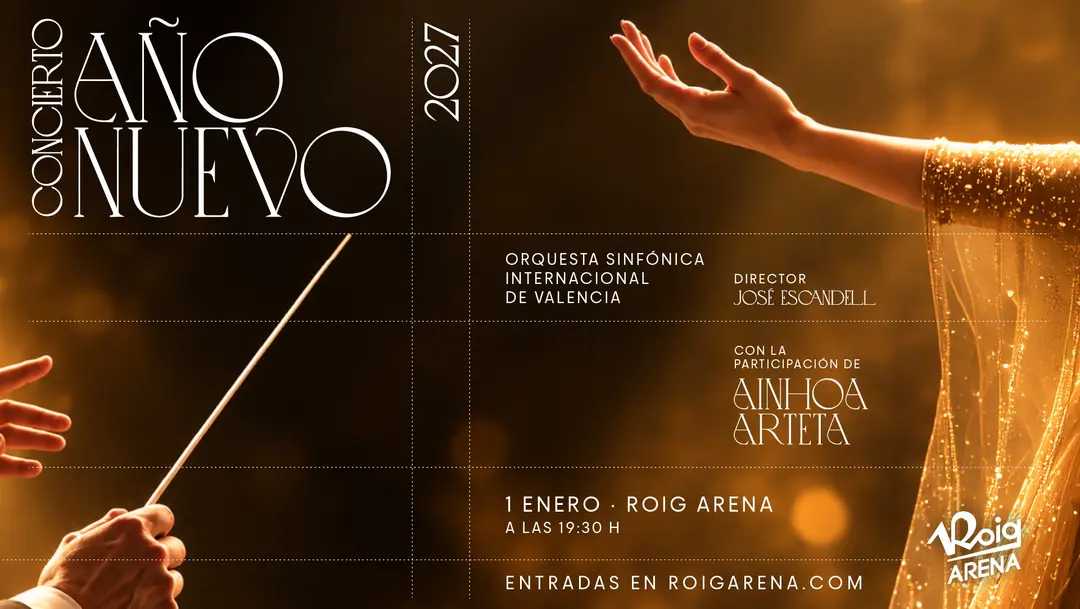 Concierto de Año Nuevo - Orquesta Sinfónica Internacional de Valencia y Ainhoa Arteta