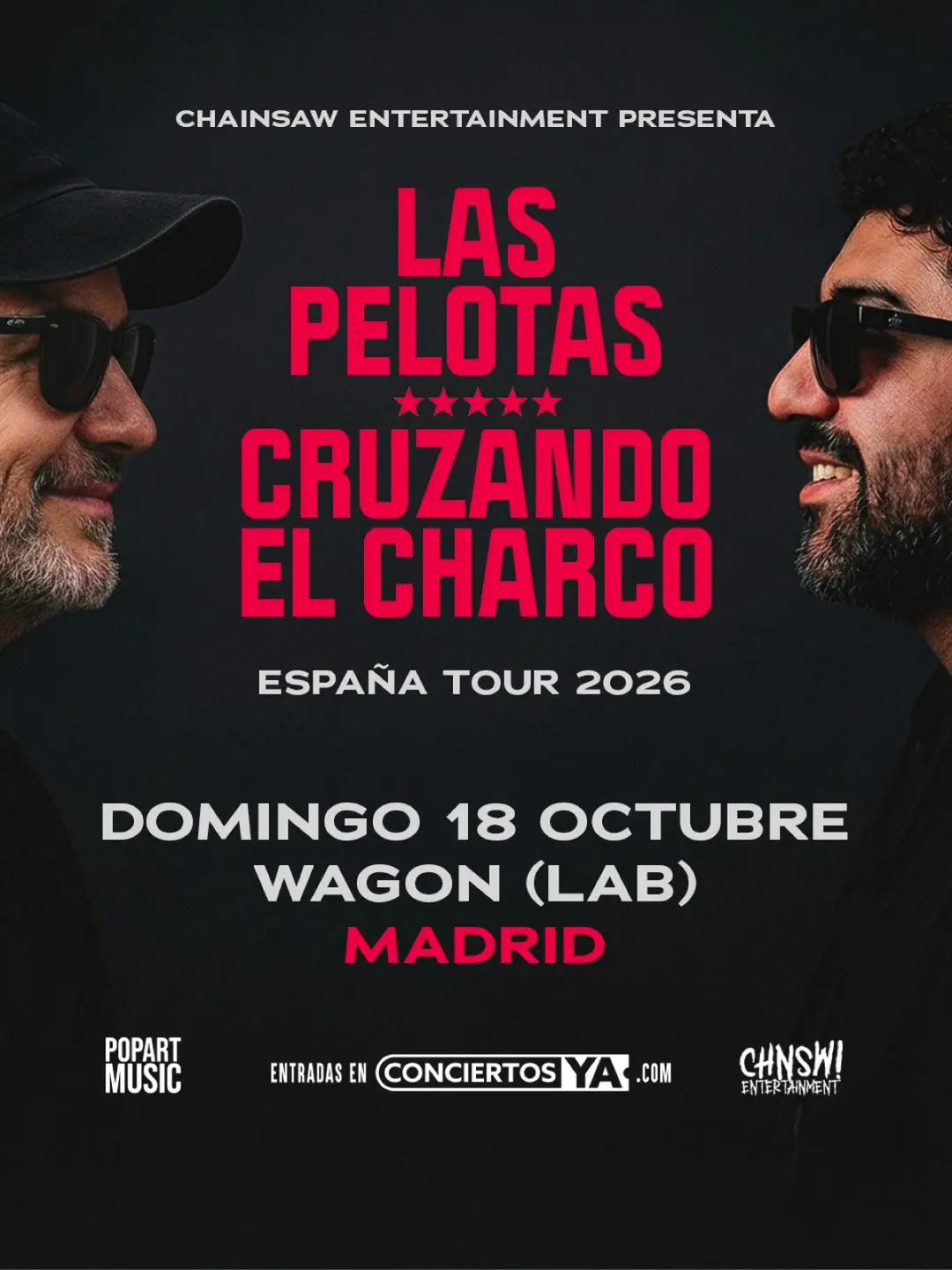 Las Pelotas y Cruzando el Charco